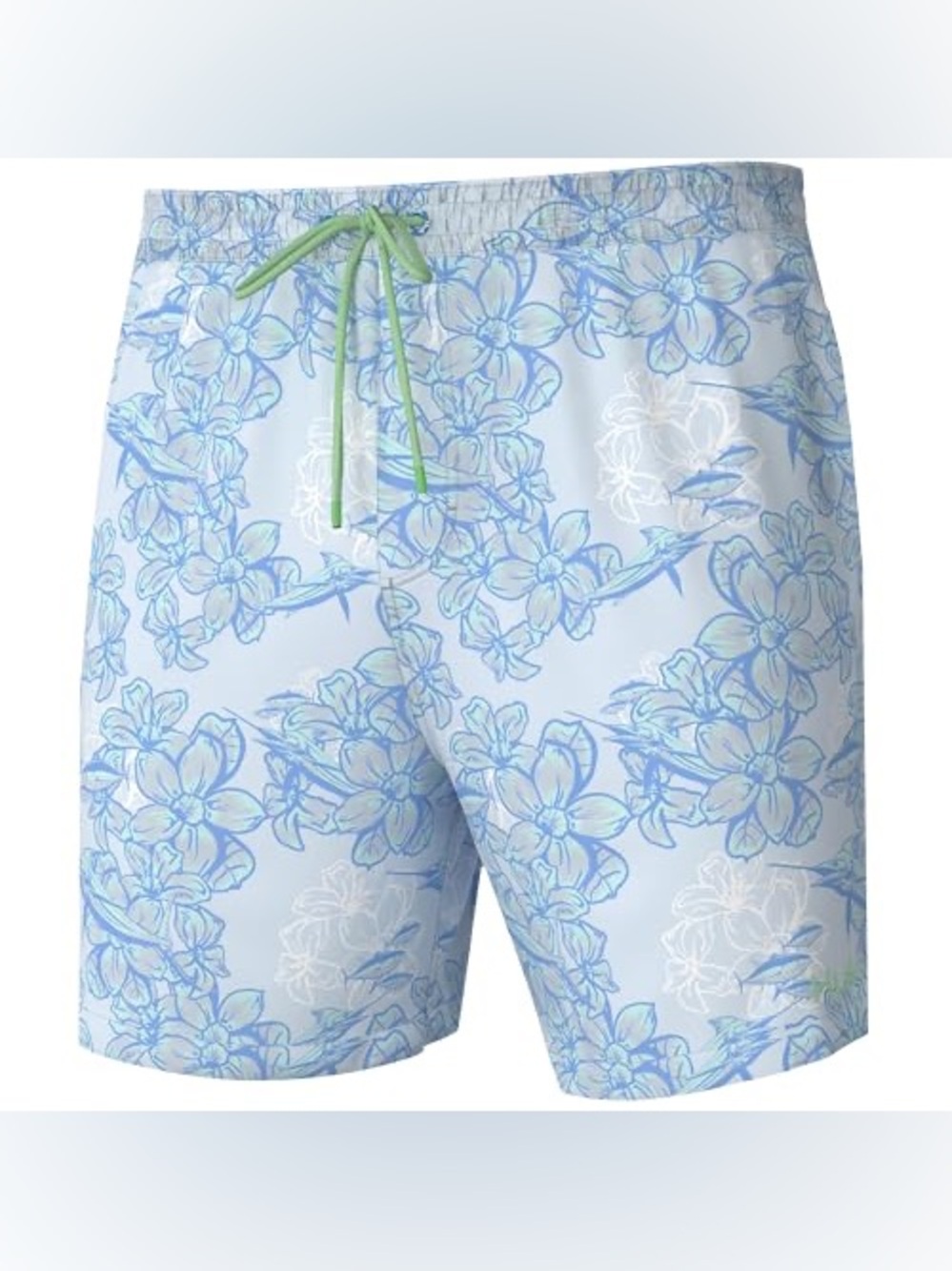 HUK Men's Standard KC Scott Patterned Volley Shorts
